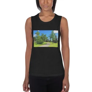 Ladies’ Muscle Tank - Calgary in the Summer