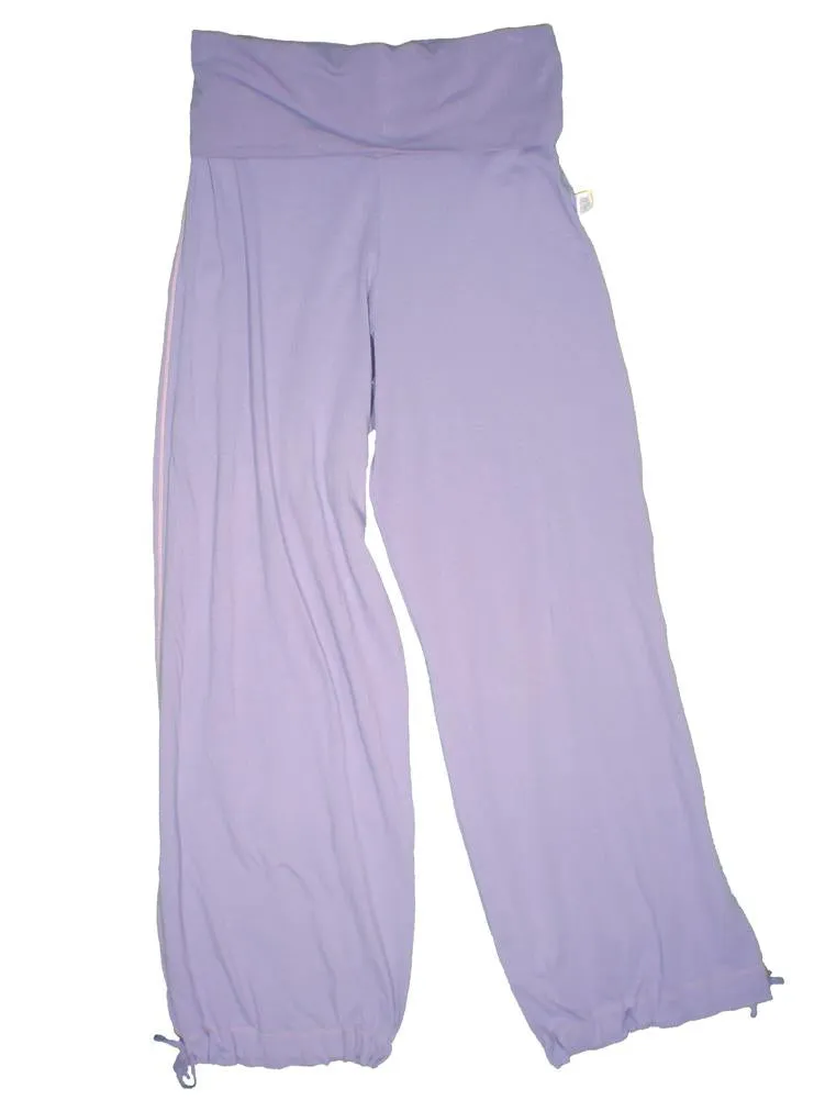 Lavender/Coral Women's Wide Tie Long Pants