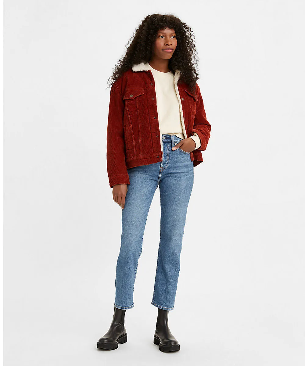 Levi's Women's Wedgie Straight Fit Jeans - Love in the Mist