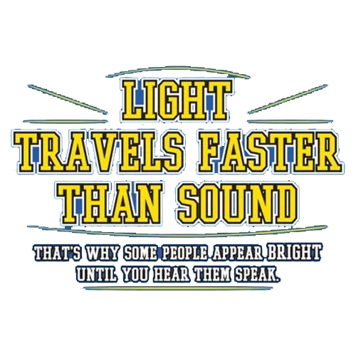 Light Travel's Faster Than Sound