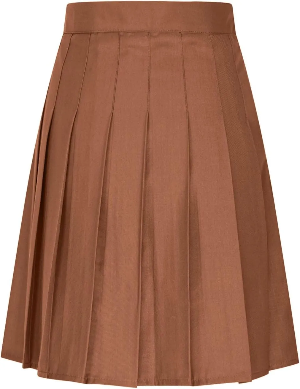 Lmdudan 2025 Women Pleated Mini Skirt High Waist Tennis School Uniform Skirts Trendy Solid Athletic Golf Skorts with Shorts