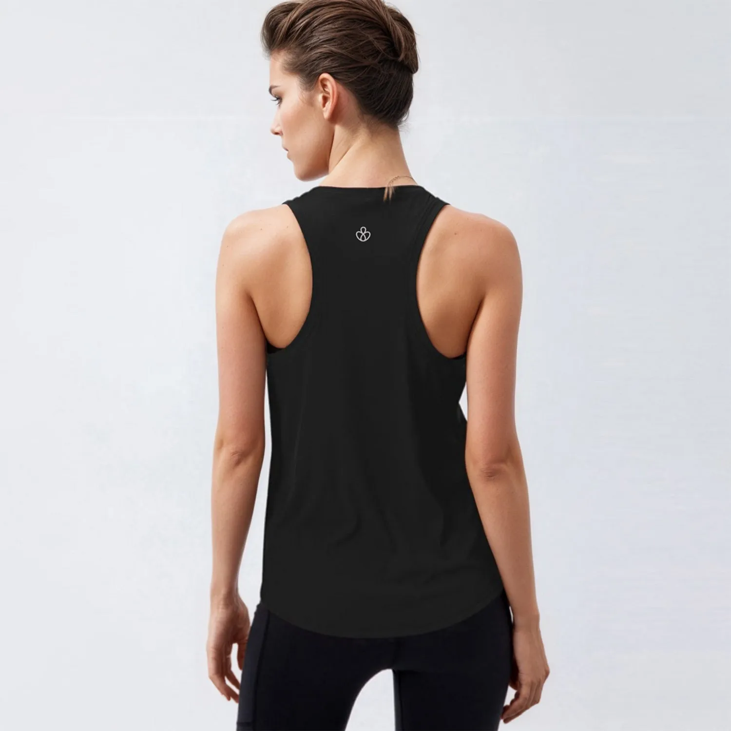 Loose & Stretchy Rib Lycra Tank Top