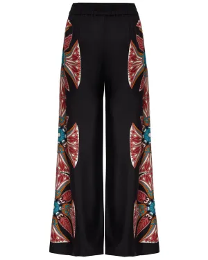 Lotus Placee Pink Palazzo Pant