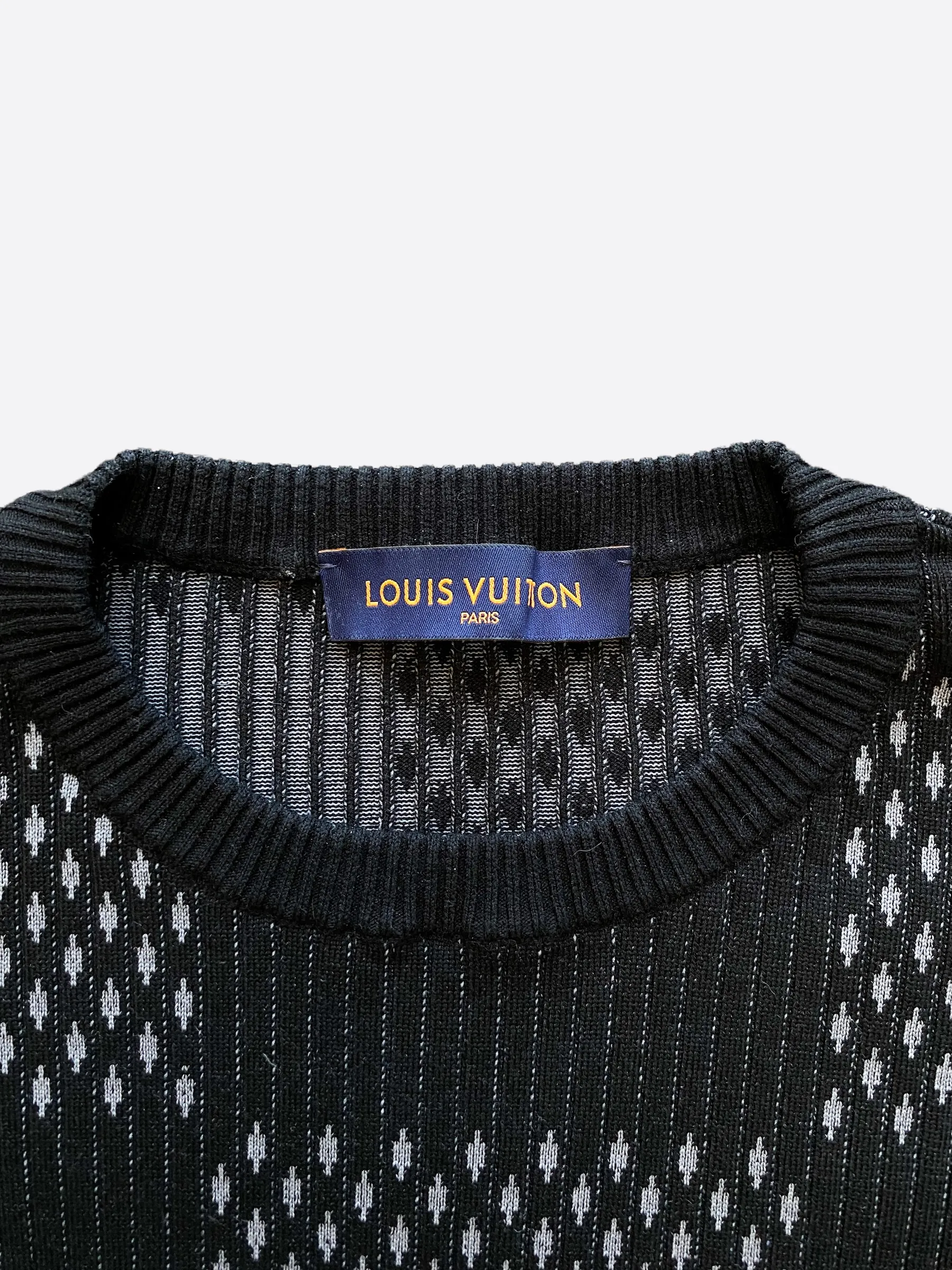 Louis Vuitton Distorted Giant Damier Sweater