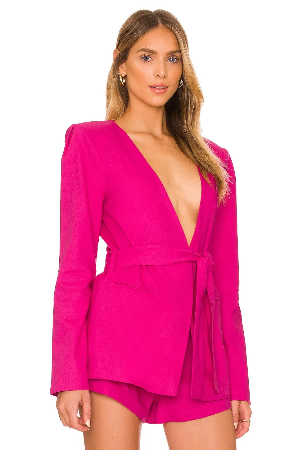 Lovers and Friends Moda Blazer, Hot Pink