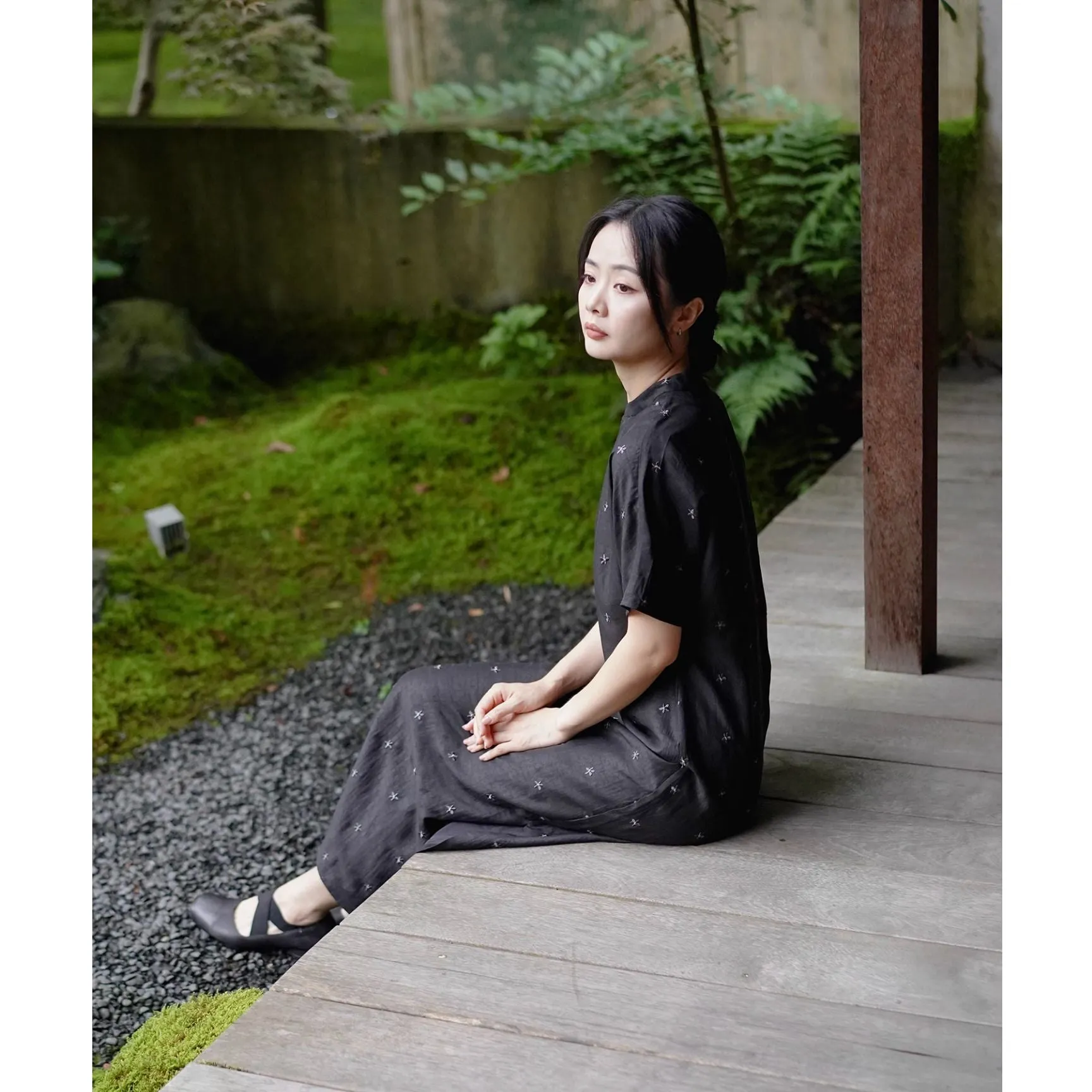 Mana Women Silk Elegance Xiangyun Qipao Dress