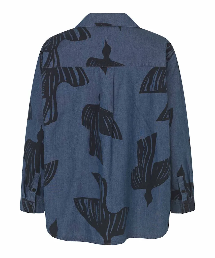 Masai Ireba Dark Denim Shirt