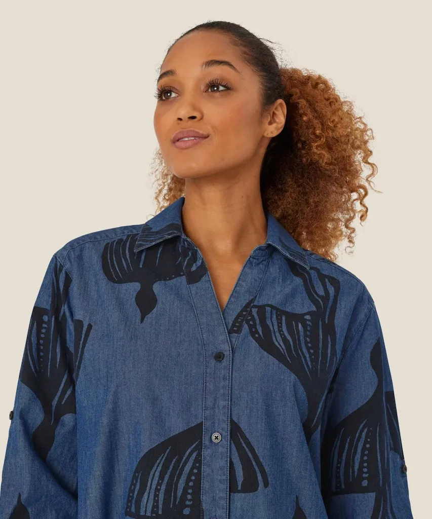 Masai Ireba Dark Denim Shirt