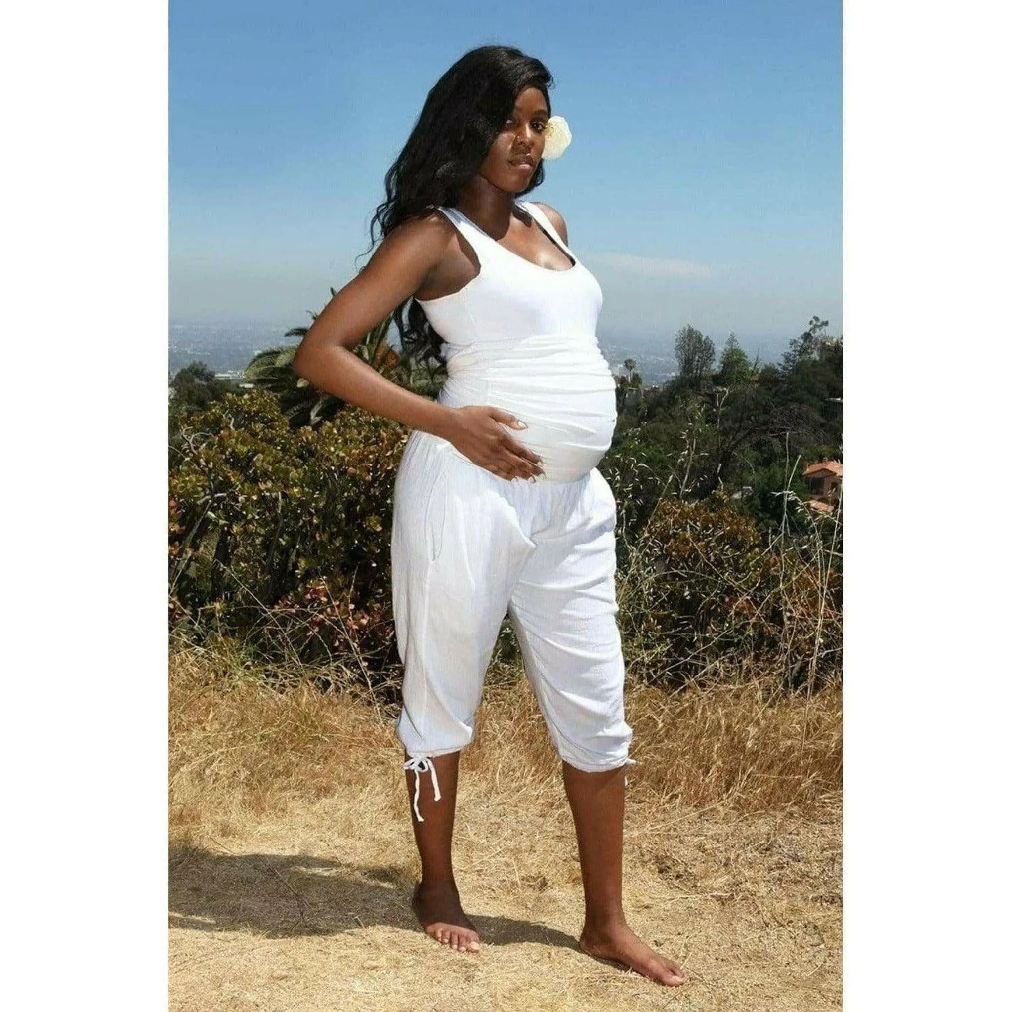 Maternity Pregnancy Yoga Capri Pants