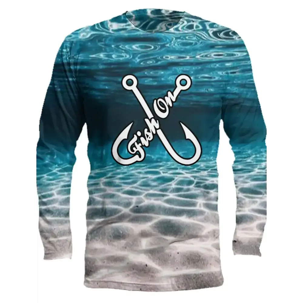 Men's Outdoor Long Sleeve UV Breathable Quick Dry Shirt