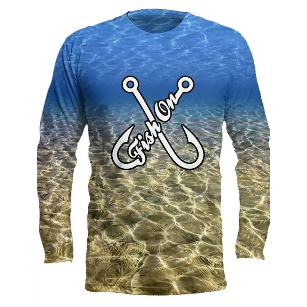 Men's Outdoor Long Sleeve UV Breathable Quick Dry Shirt