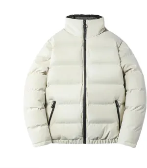 Mens Packable Down Puffer Jacket Warm Ultra Loft Lightweight Coat Full Zip Up Quilted Thicken Windproof Winter Jackets