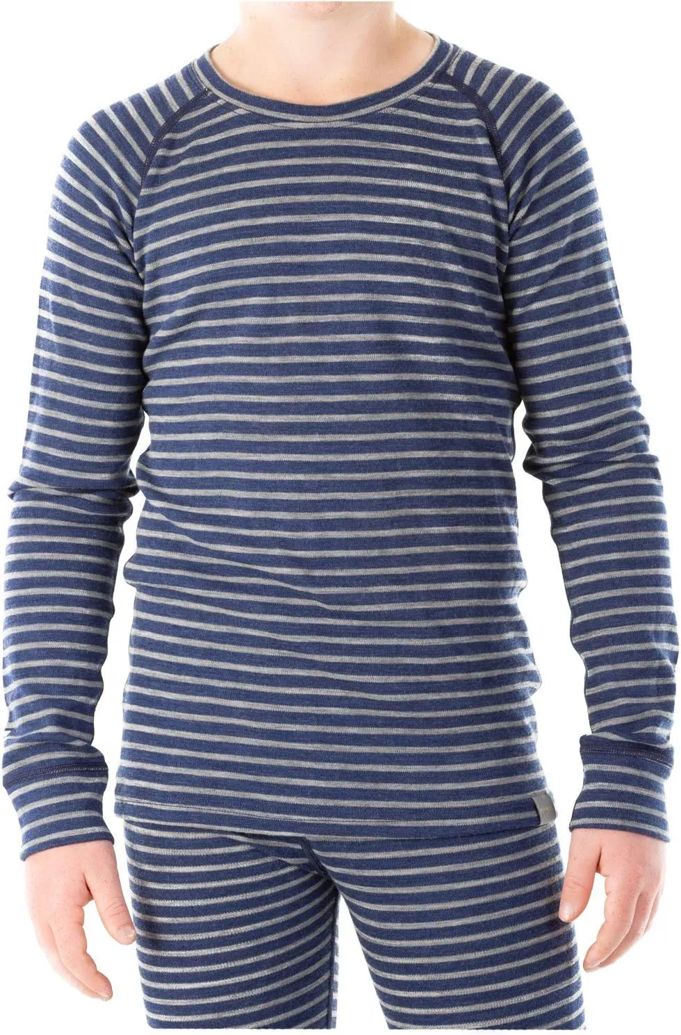 MERIWOOL Kids Unisex Long Sleeve Shirt Thermal Midweight Merino Wool Base Layer
