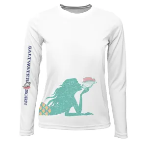 Mermaid Wrap Long Sleeve UPF 50  Dry-Fit Shirt