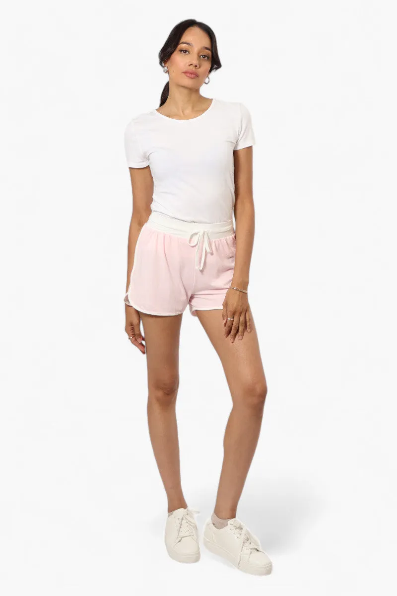 Mikk Basic Solid Dolphin Shorts - Blush