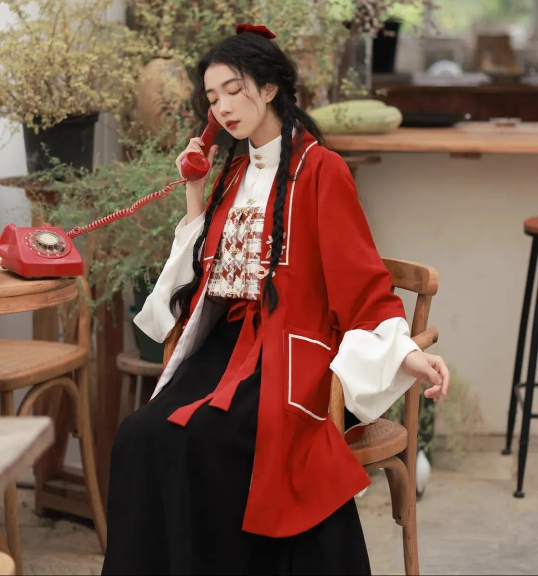 Ming Dynasty | Winter Modern Hanfu | Mamian