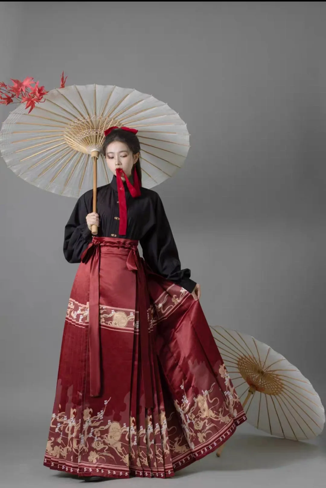 Ming Dynasty|JIUMI Modern Hanfu Set| Mamian