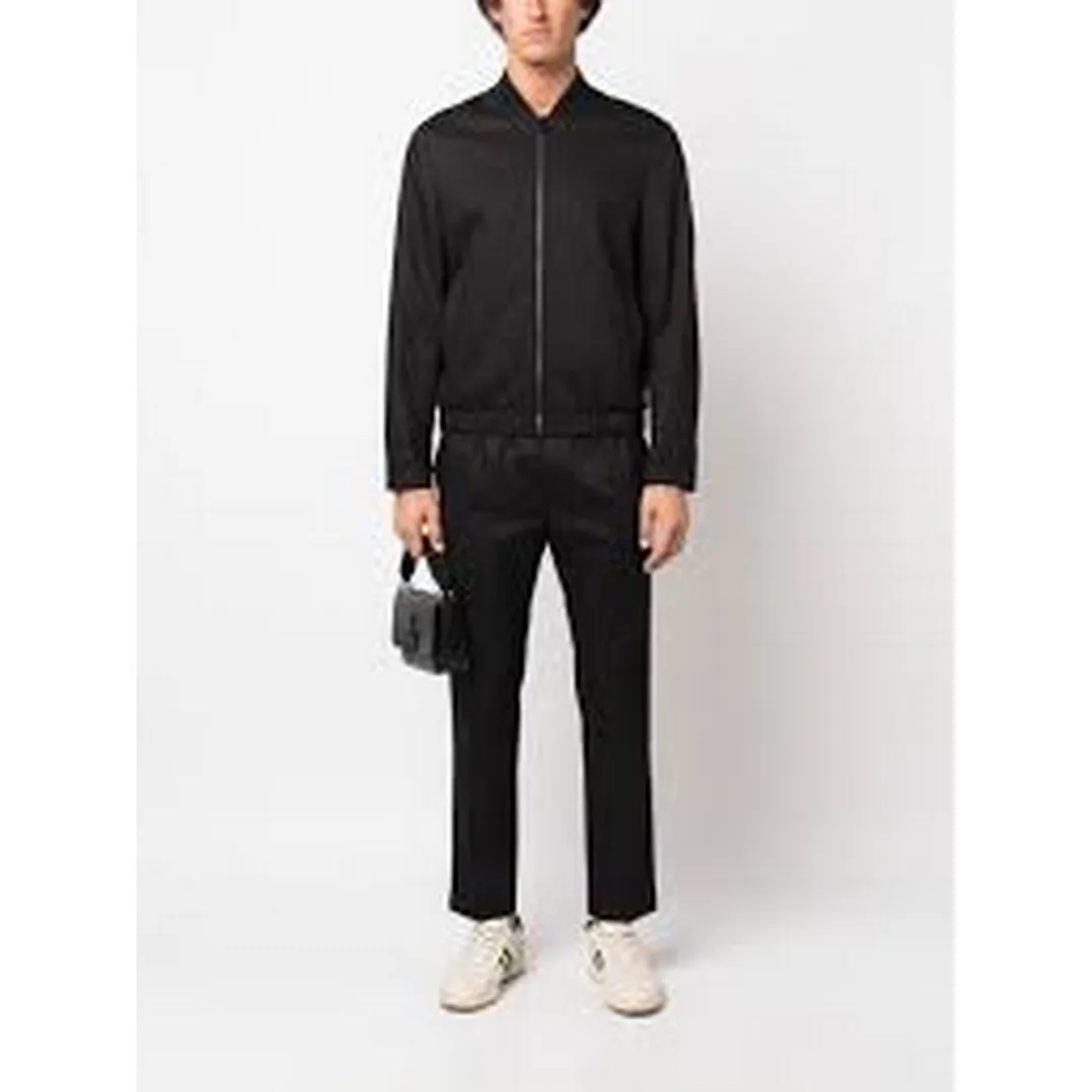 Minimal Twill Bomber