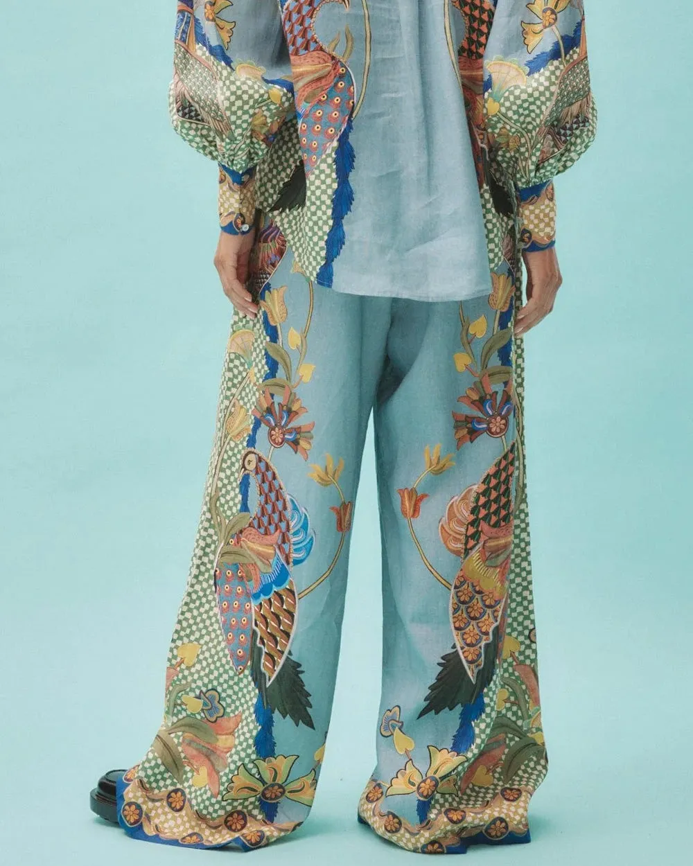 Misty Blue Gilly Pant
