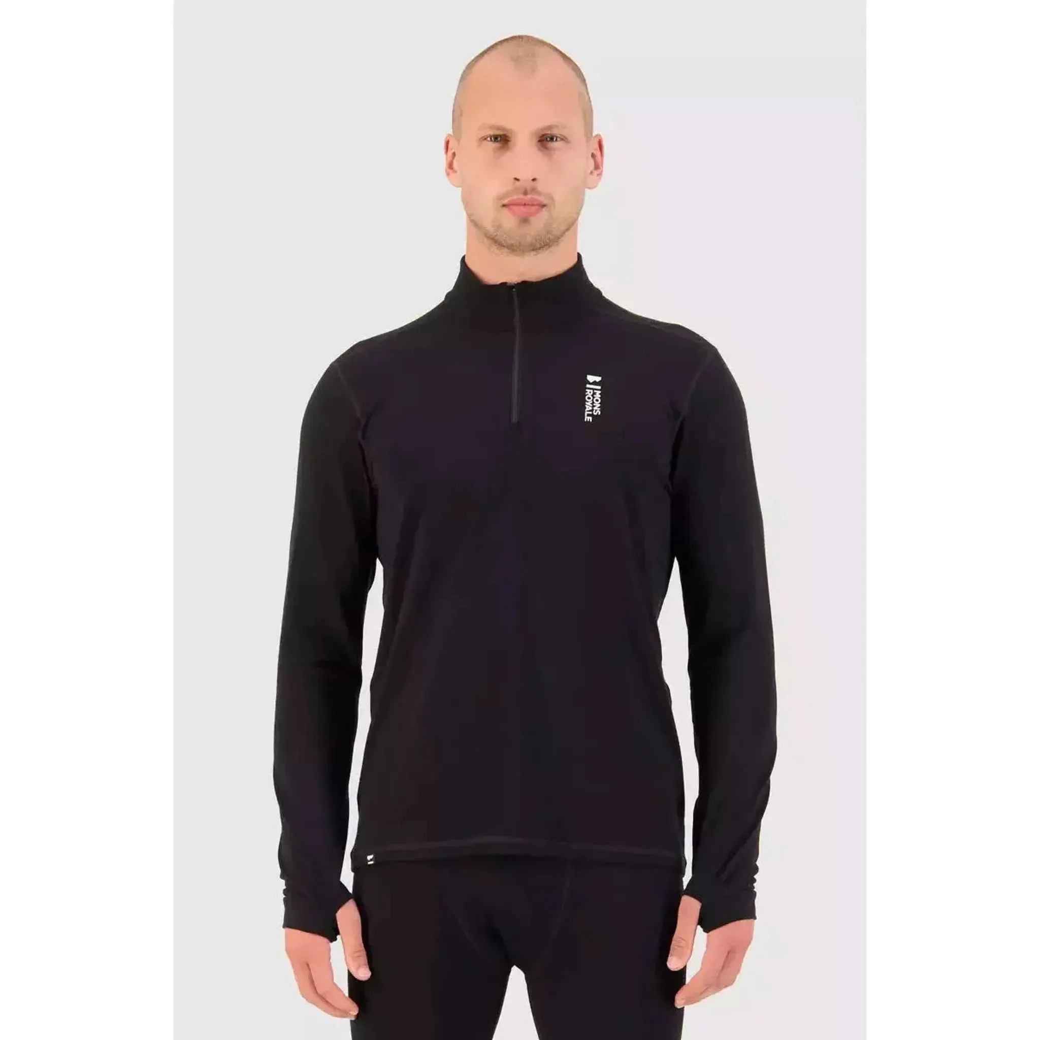 Mons Royale Men's Cascade Flex 200 1/4 Zip