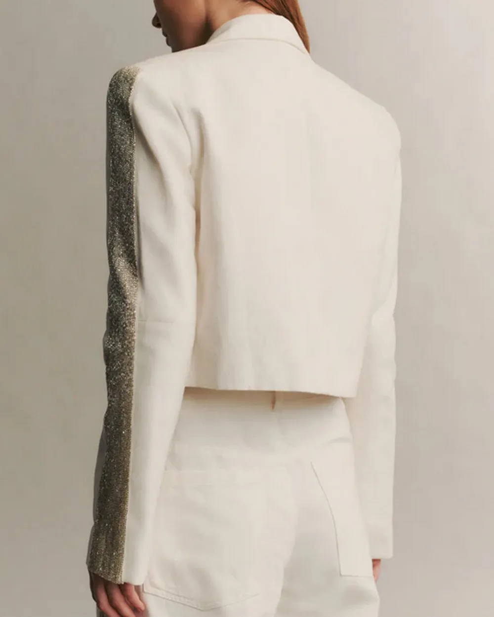 My Former Better Half Blazer In White