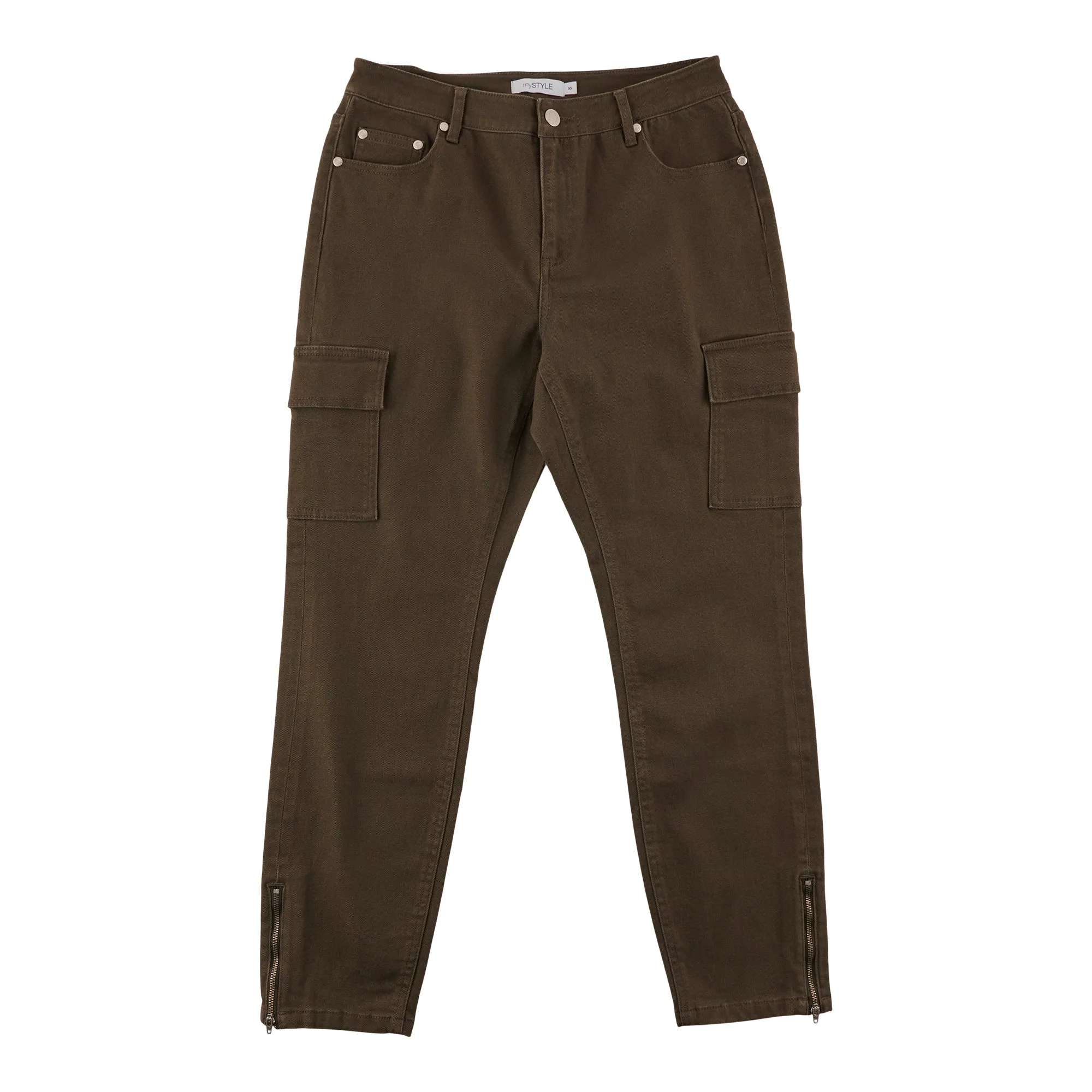 mySTYLE Women's Quest Cargo Skinny Pants