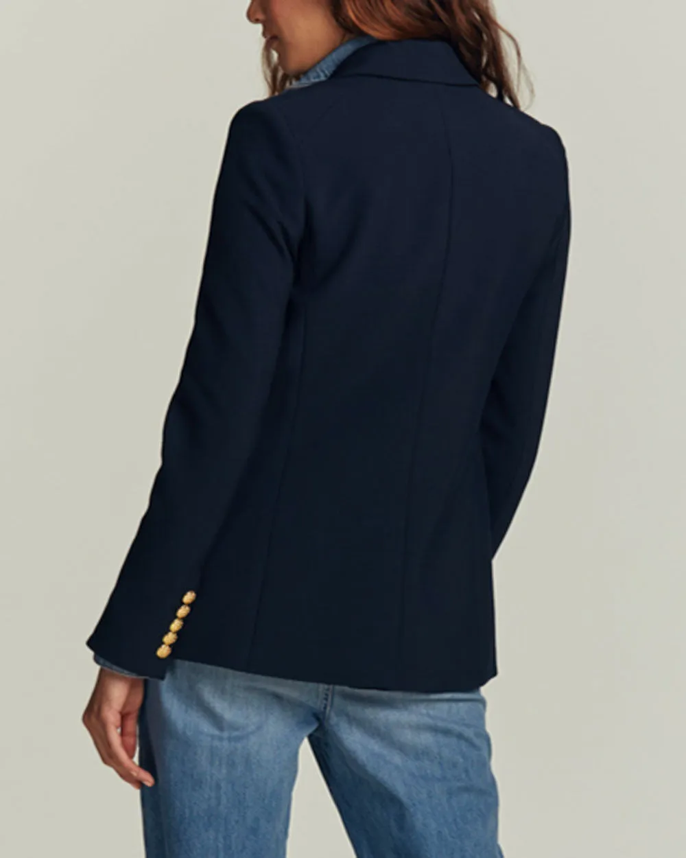 Navy Patch Merlin Dickey Jacket