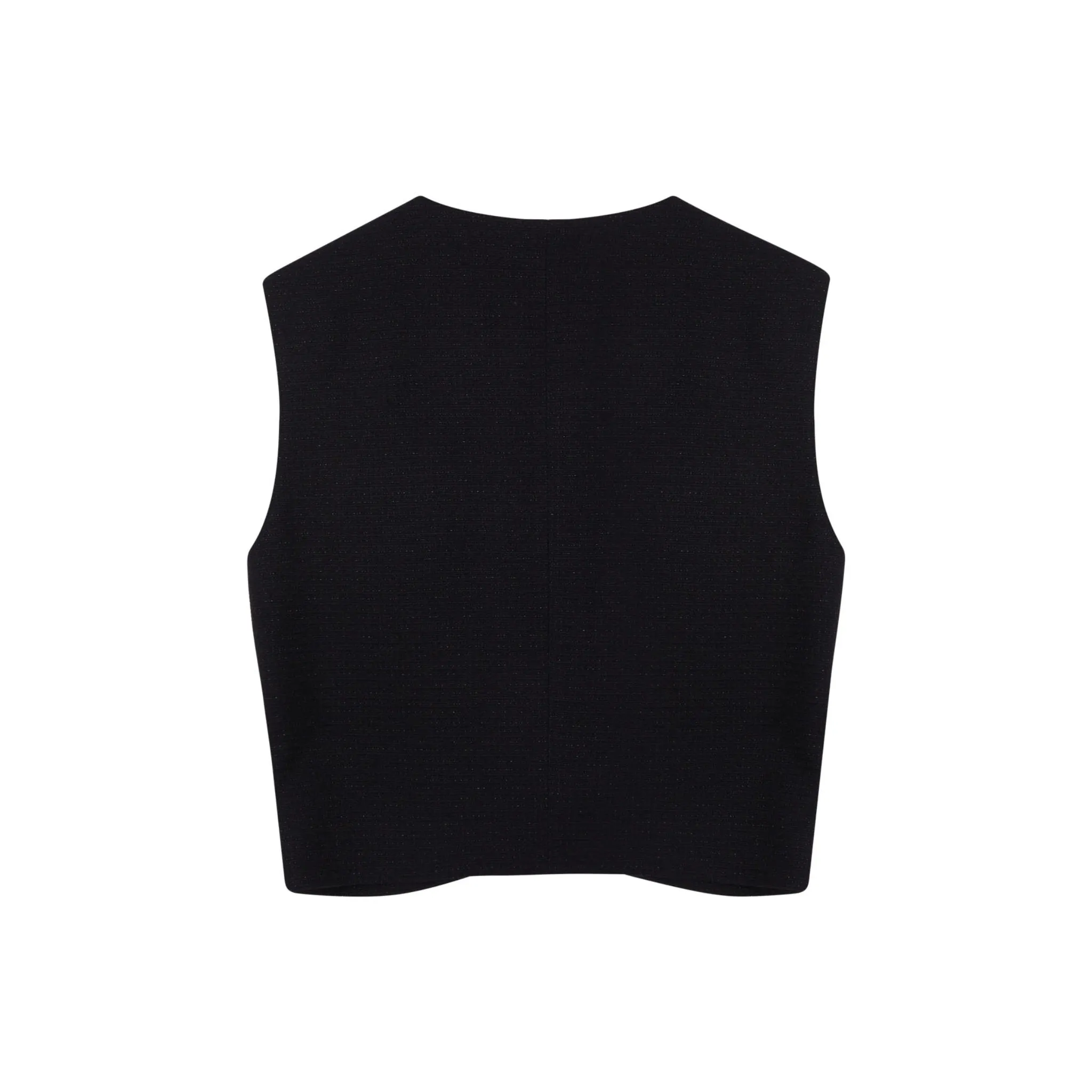 Navy Sleeveless Vest