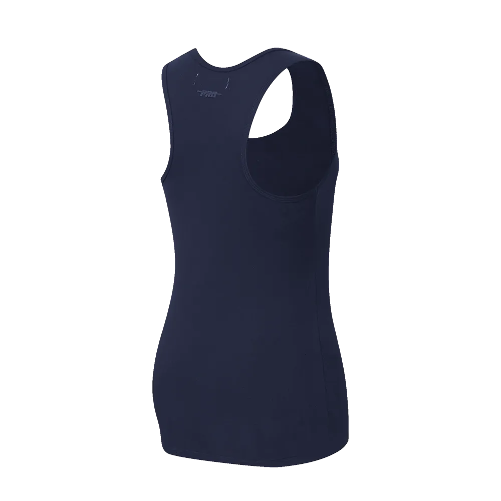 NBA DENVER NUGGETS CLASSIC WOMEN'S RELAXED FIT RACERBACK (MIDNIGHT NAVY)