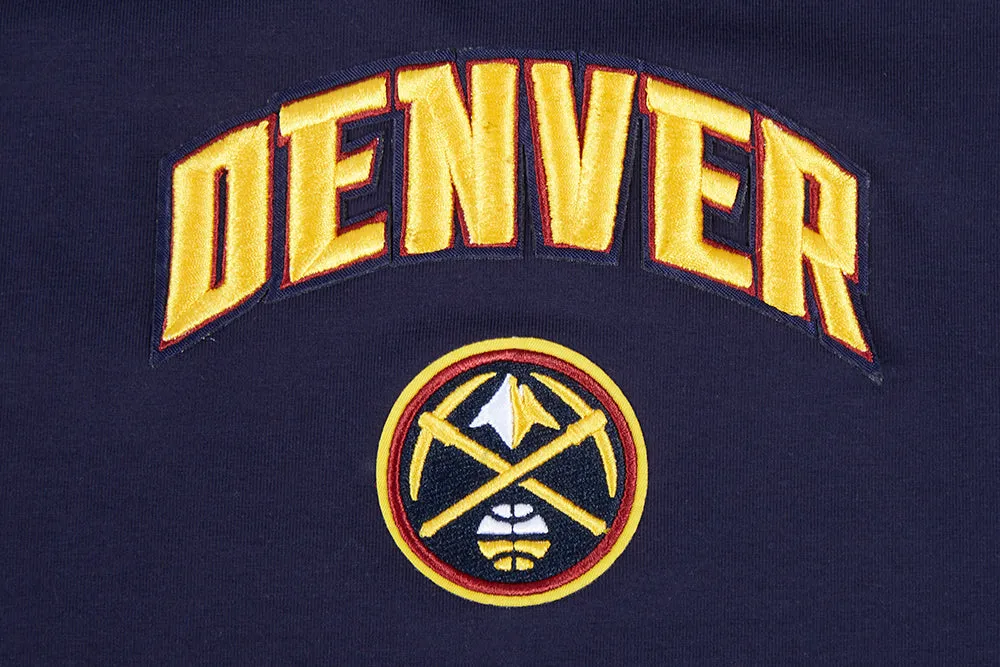NBA DENVER NUGGETS CLASSIC WOMEN'S RELAXED FIT RACERBACK (MIDNIGHT NAVY)