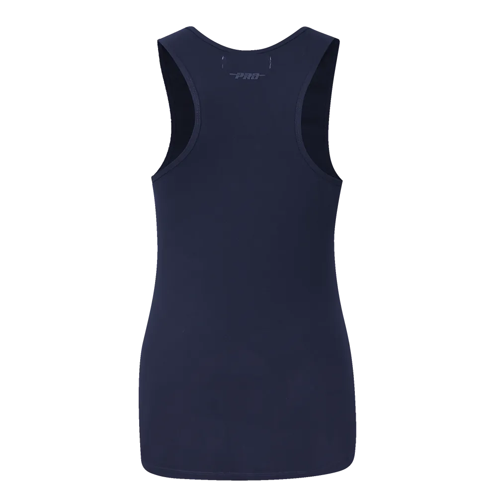 NBA DENVER NUGGETS CLASSIC WOMEN'S RELAXED FIT RACERBACK (MIDNIGHT NAVY)