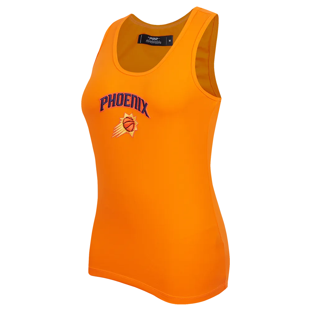 NBA PHOENIX SUNS CLASSIC WOMEN'S RELAXED FIT RACERBACK (ORANGE)