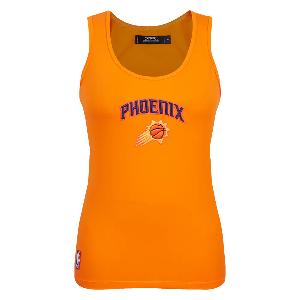 NBA PHOENIX SUNS CLASSIC WOMEN'S RELAXED FIT RACERBACK (ORANGE)