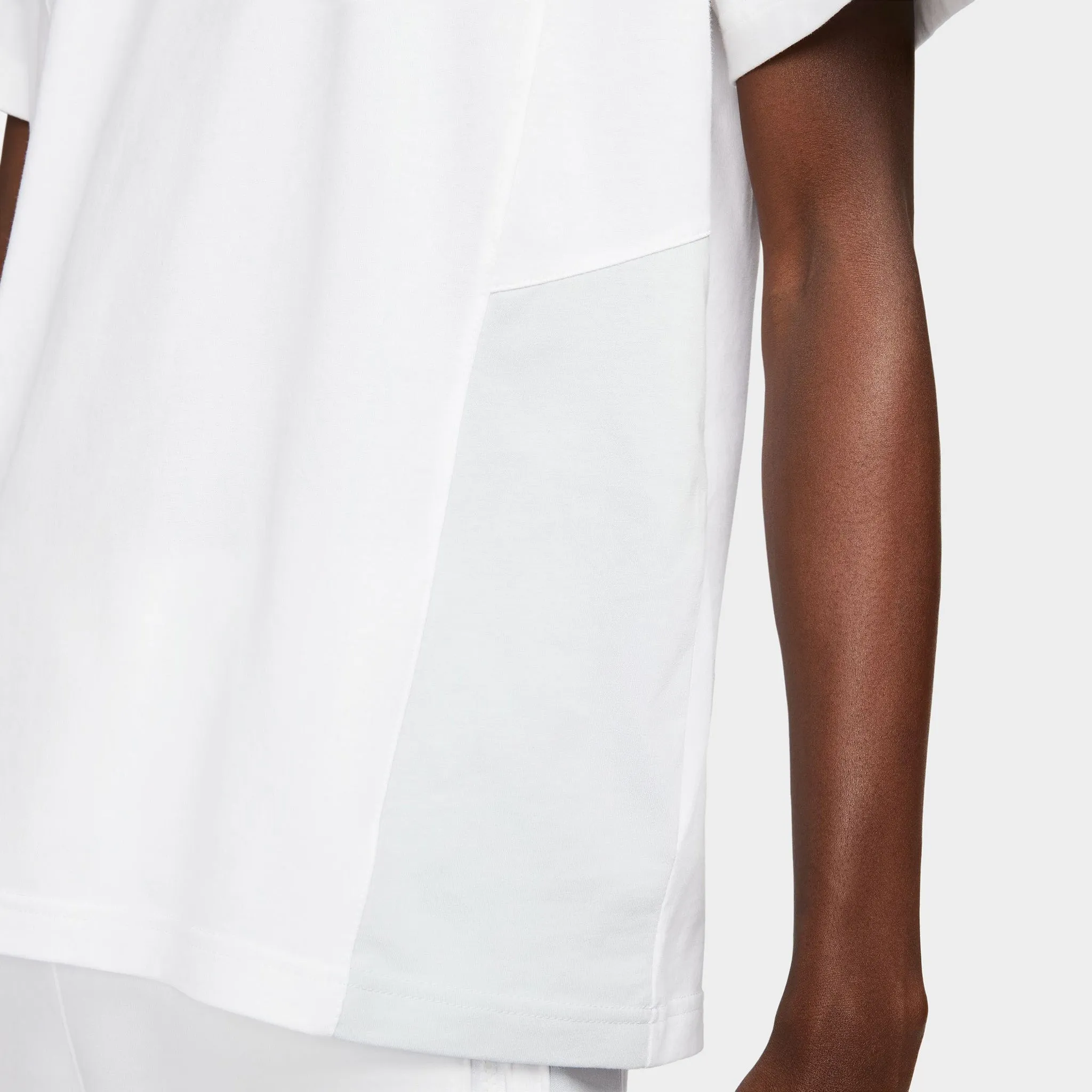 Nike Sportswear Hybrid T-shirt White / Pure Platinum