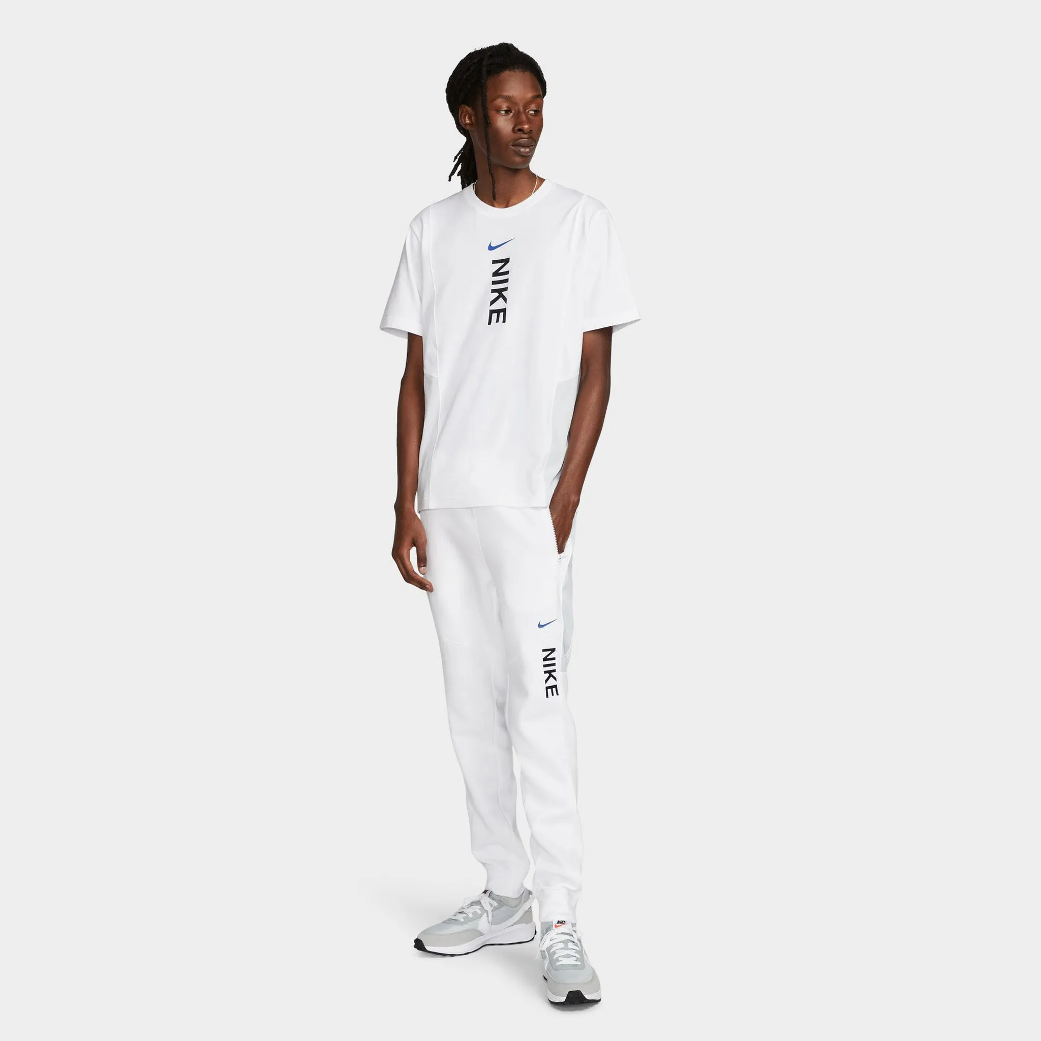 Nike Sportswear Hybrid T-shirt White / Pure Platinum