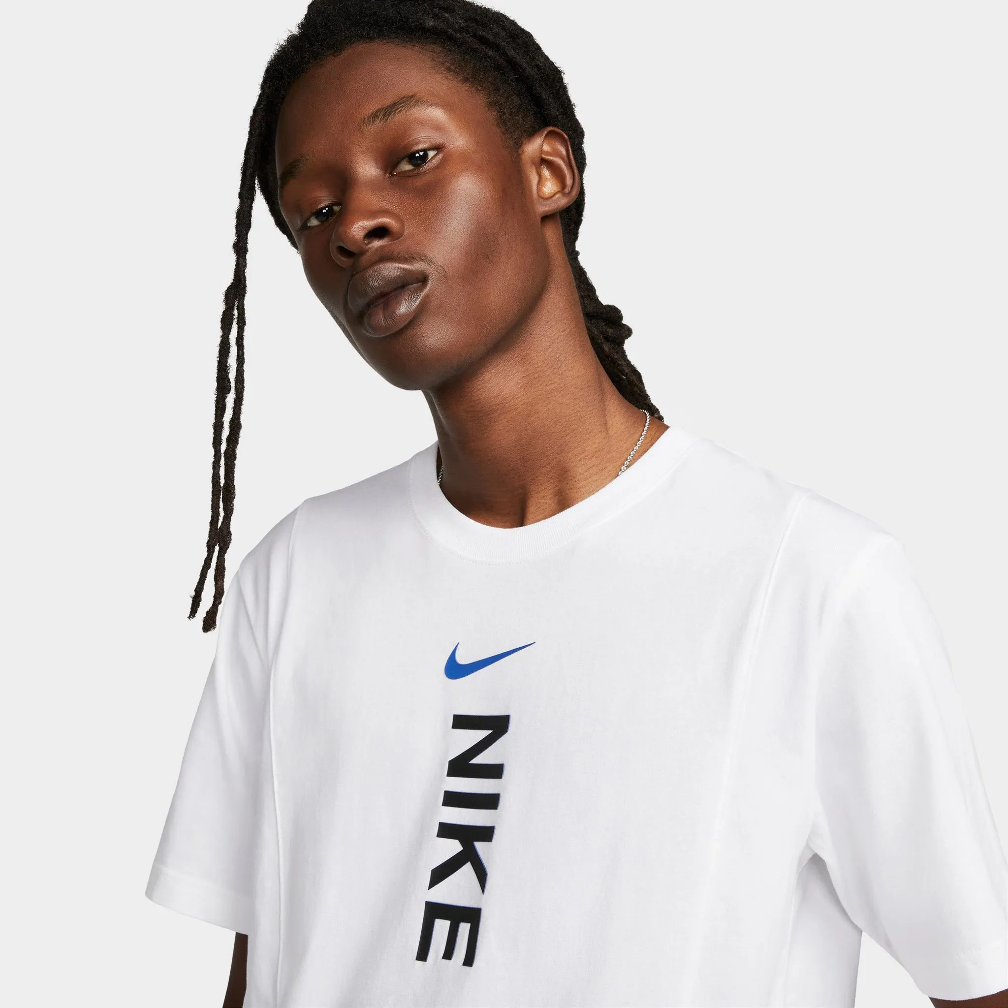 Nike Sportswear Hybrid T-shirt White / Pure Platinum