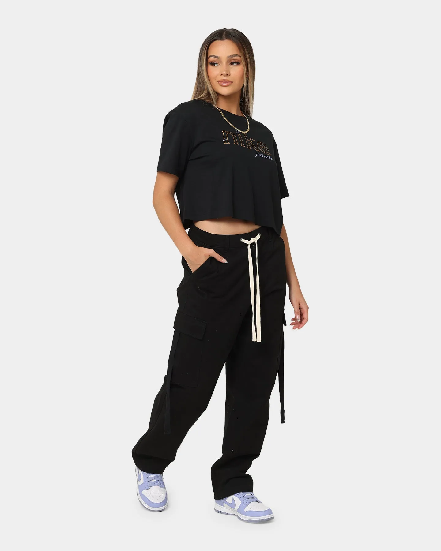 Nike Women's Nike Sportswear OC 1 Crop T-Shirt Black