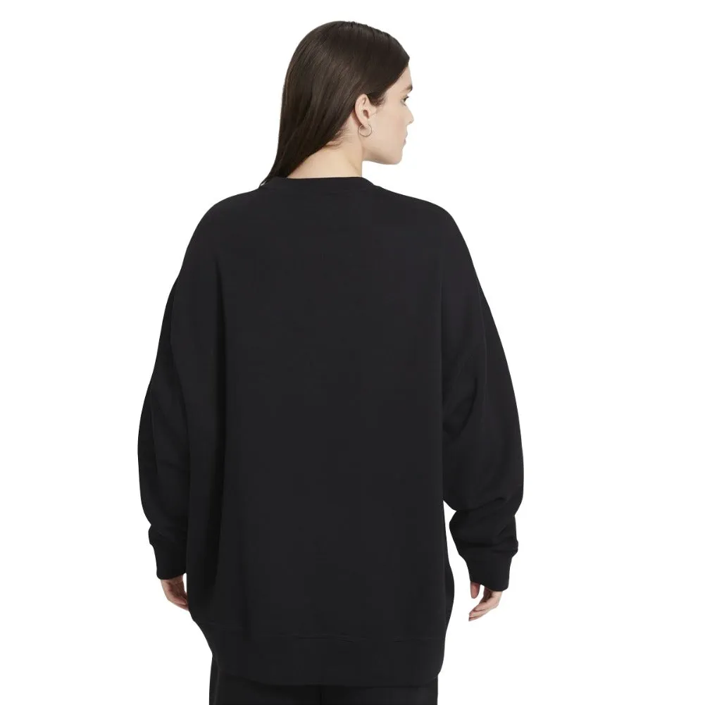 Nike Women's Sweatshirt Essentials Over-Oversized Fleece Crew Pullover Sweater