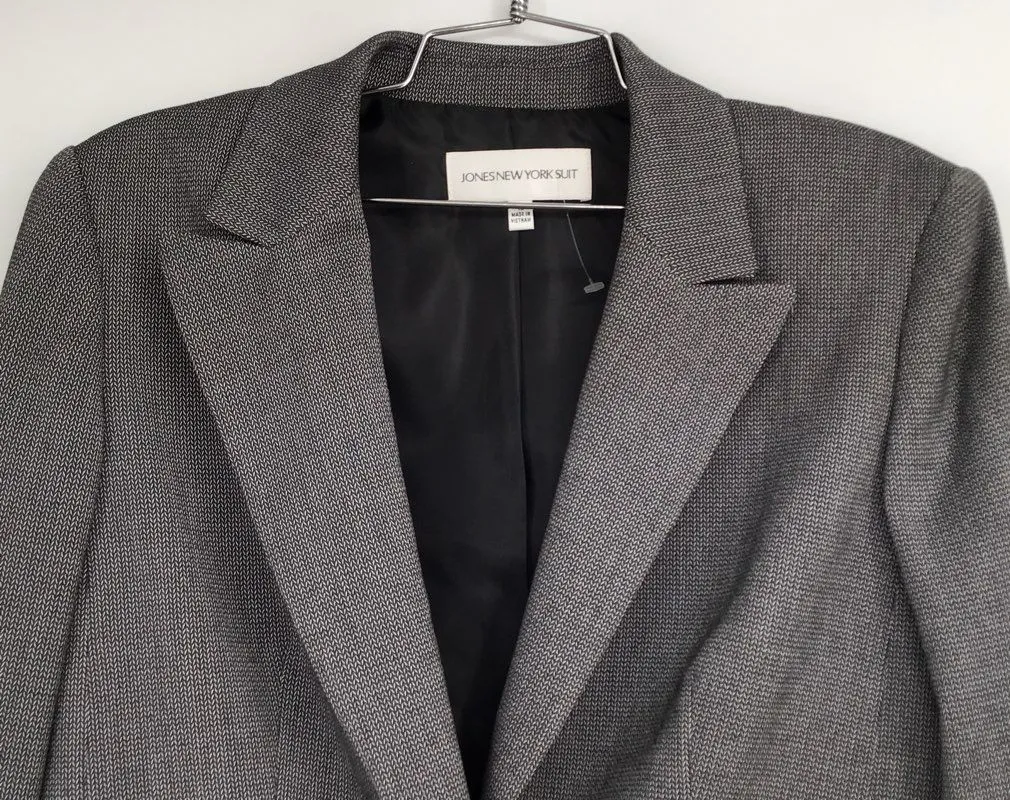 NWT Jones New York Women's Baltic Blue Blazer - Size 12