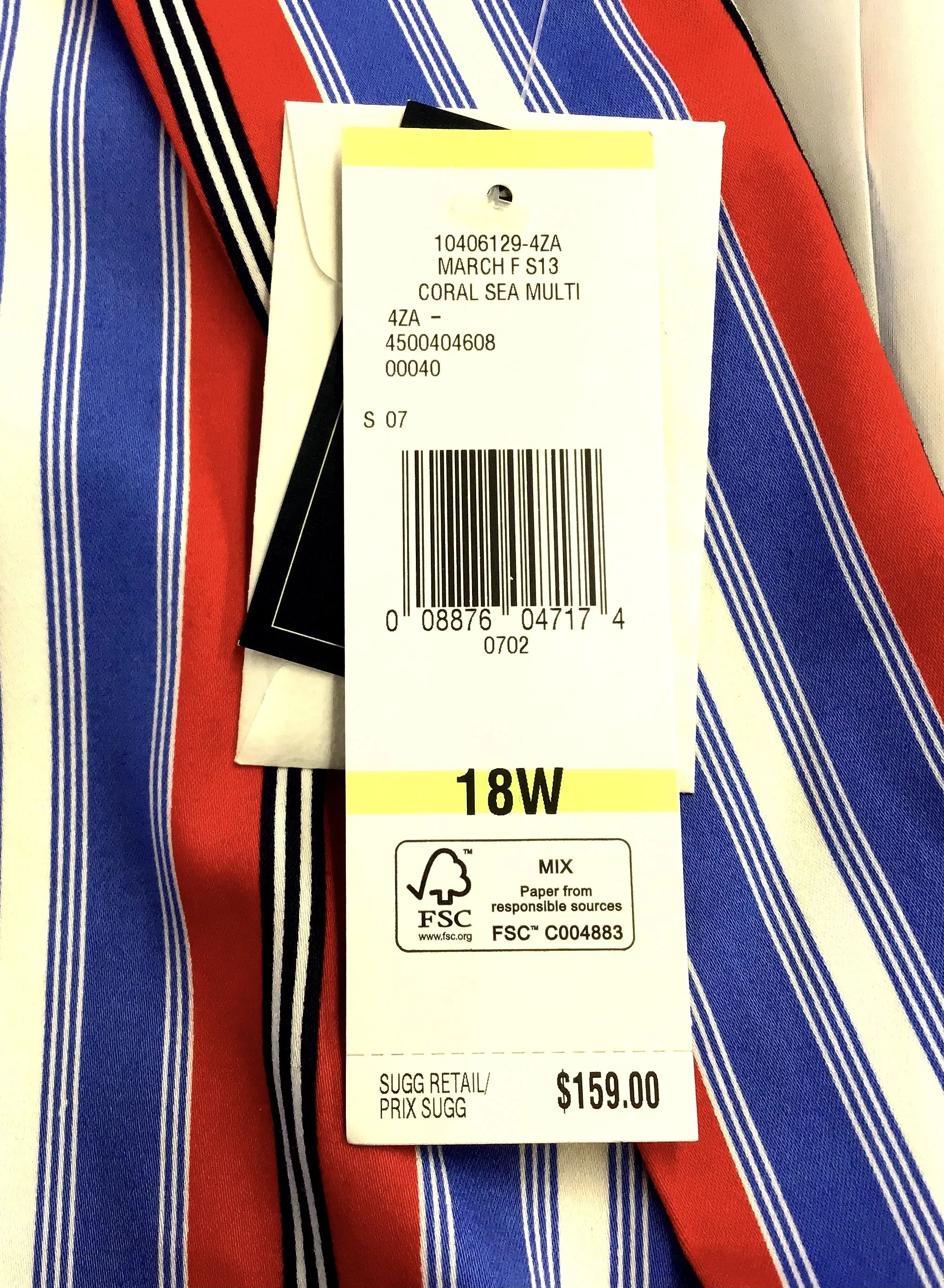 NWT Jones New York Women's Multicolor Stretch Single-Breasted Blazer - Size 18W