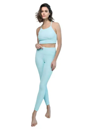 Nylon Rib Yoga Leggings