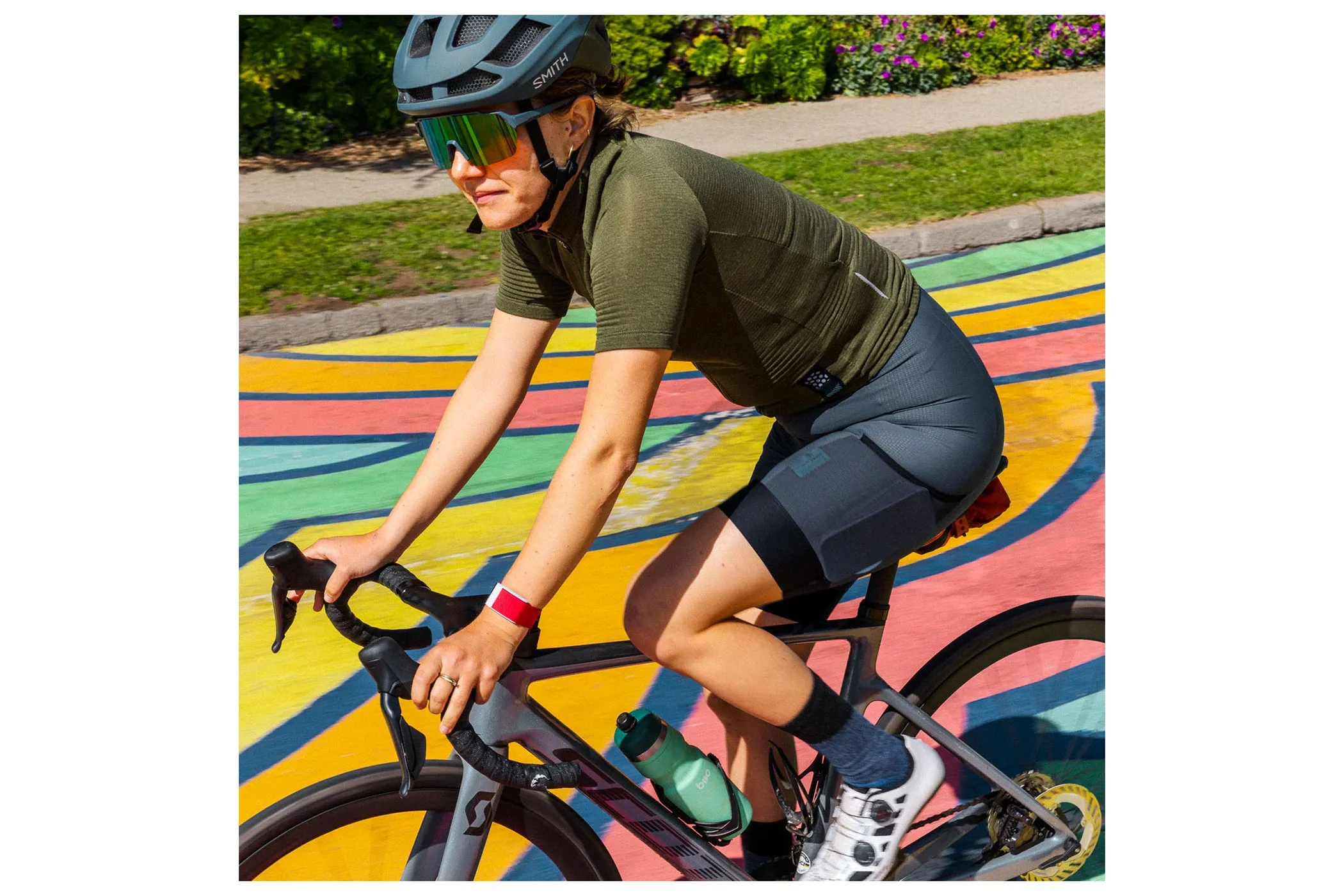 Ornot Women's Droptail Cargo Bib Shorts