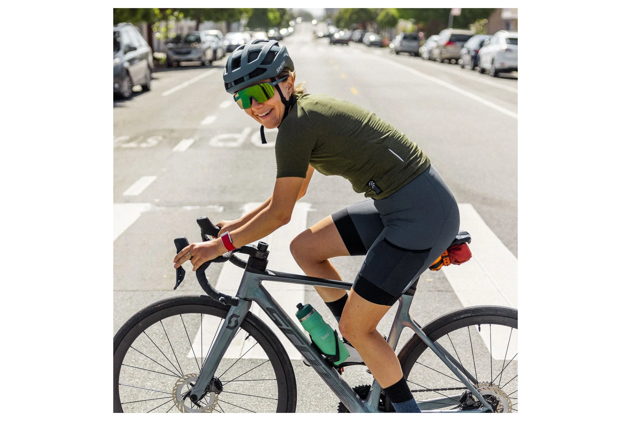 Ornot Women's Droptail Cargo Bib Shorts