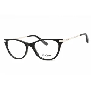 Pepe Jeans Women's Eyeglasses - Black Plastic Cat Eye Full Rim Frame | PJ3426 C1