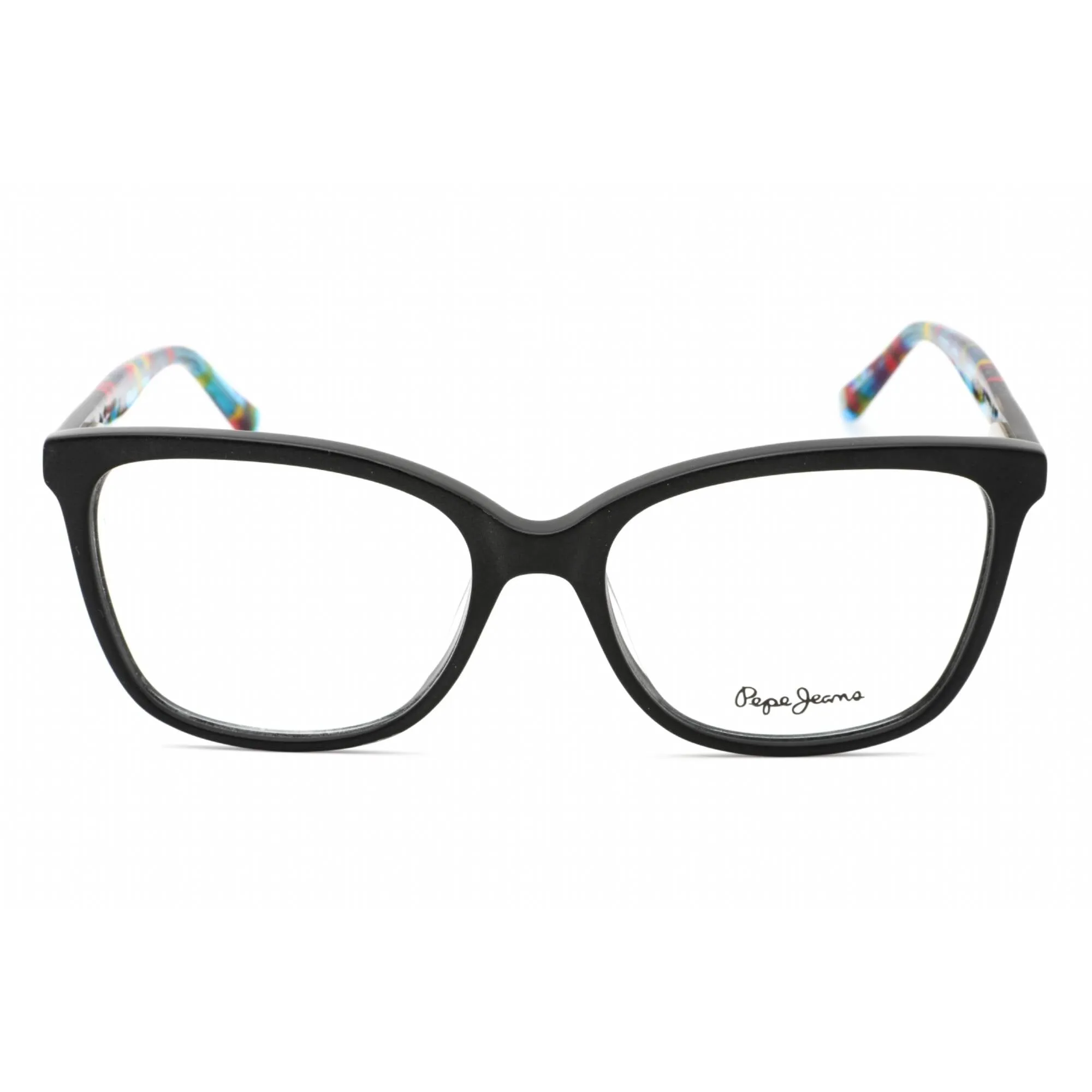 Pepe Jeans Women's Eyeglasses - Black Plastic Cat Eye Shape Full Rim Frame | PJ3319 C1