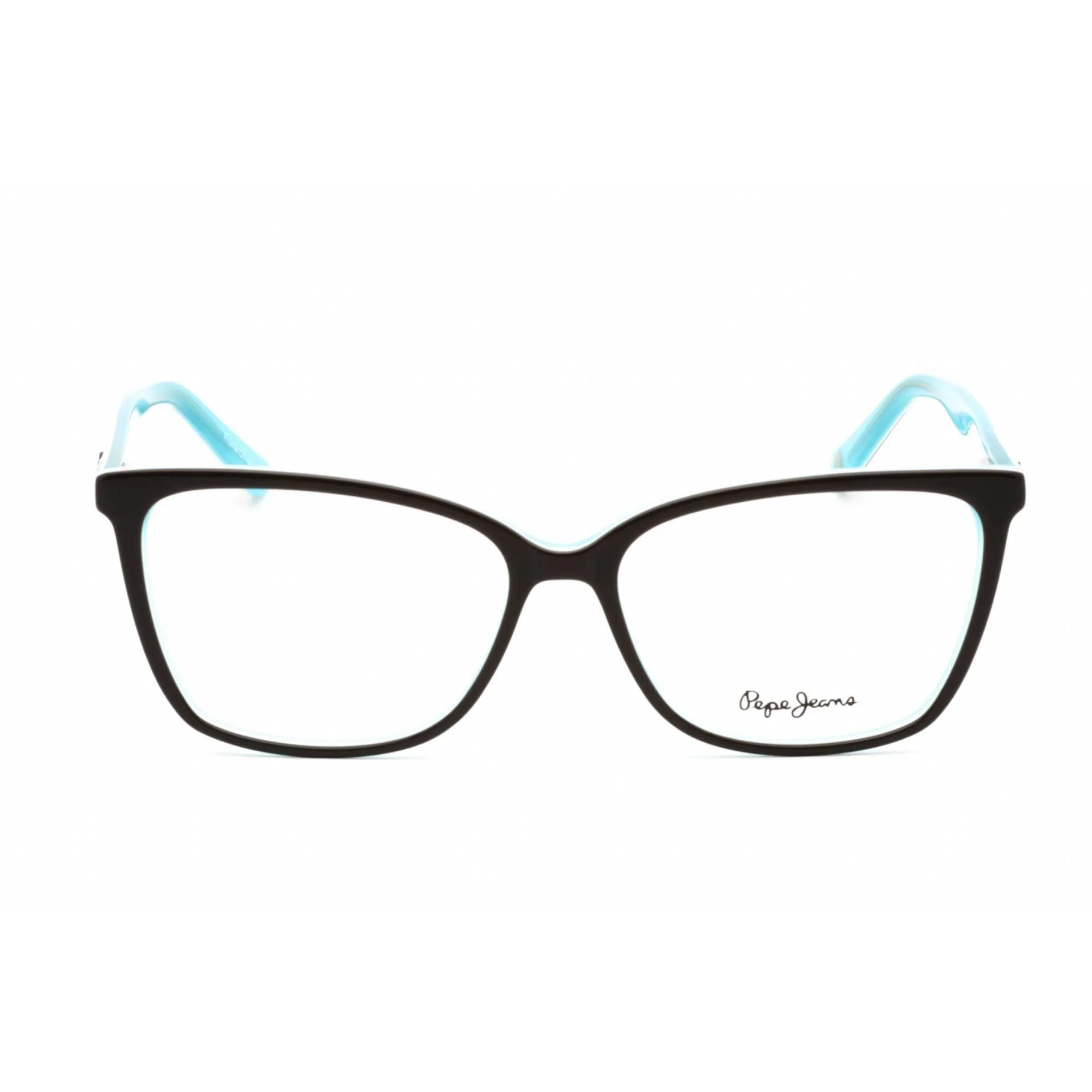 Pepe Jeans Women's Eyeglasses - Full Rim Brown Plastic Rectangular | PJ3373 LAYLA C2