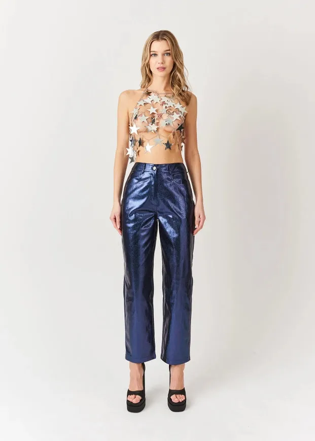 Phoenix Star Disc Sequin Set (Top & Skirt)