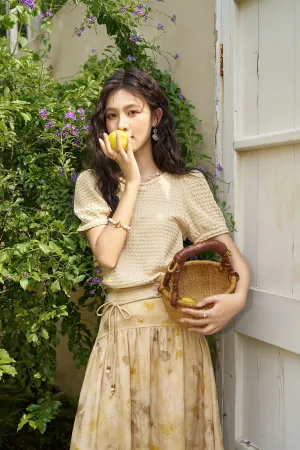 Puff Sleeve Blouse for Women