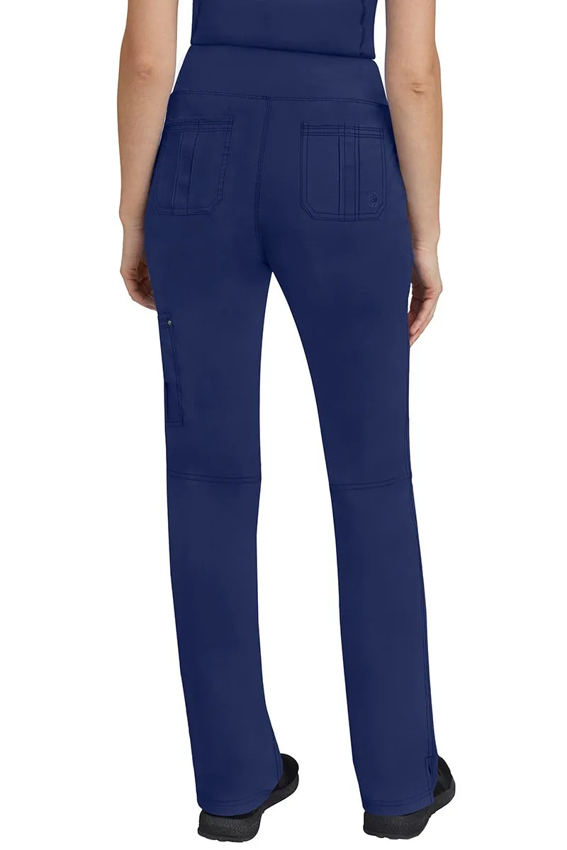 Purple Label Women's Yoga Scrub Set | Navy Blue