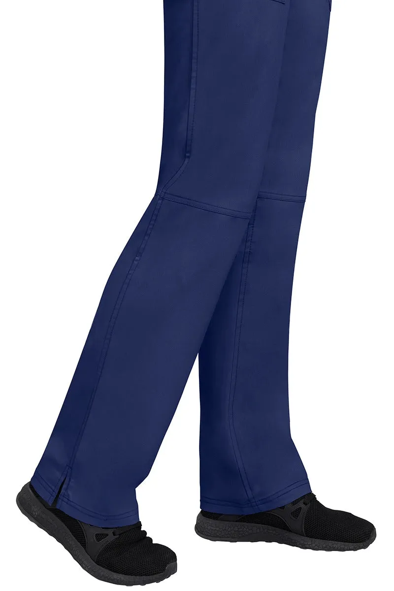 Purple Label Women's Yoga Scrub Set | Navy Blue